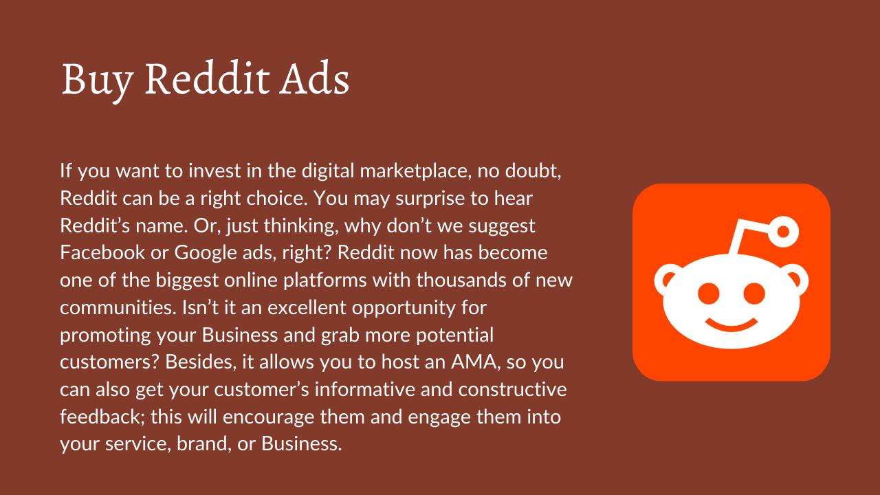 Buy Reddit Ads Accounts